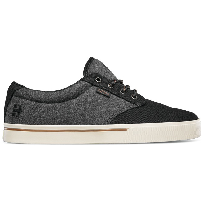 Etnies Mens JAMESON 2 ECO Shoes - Black/Grey, NZ-375X52